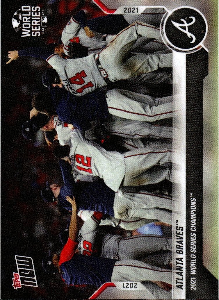 2021 Topps Now World Series Champions 