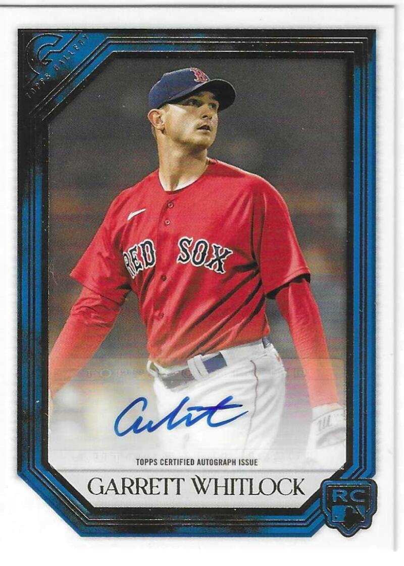 2021 Topps Gallery Rookie Autographs Blue