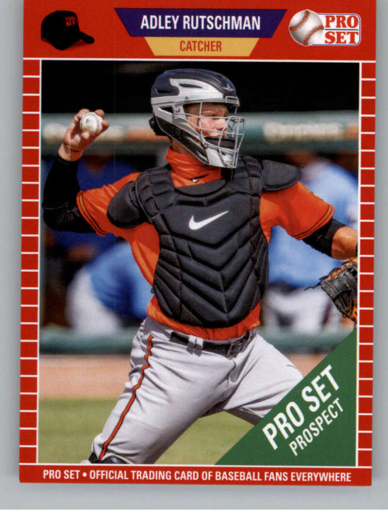 2021 Pro Set Red #PS43 Michael Harris II XRC RC Rookie Baseball Trading Card 