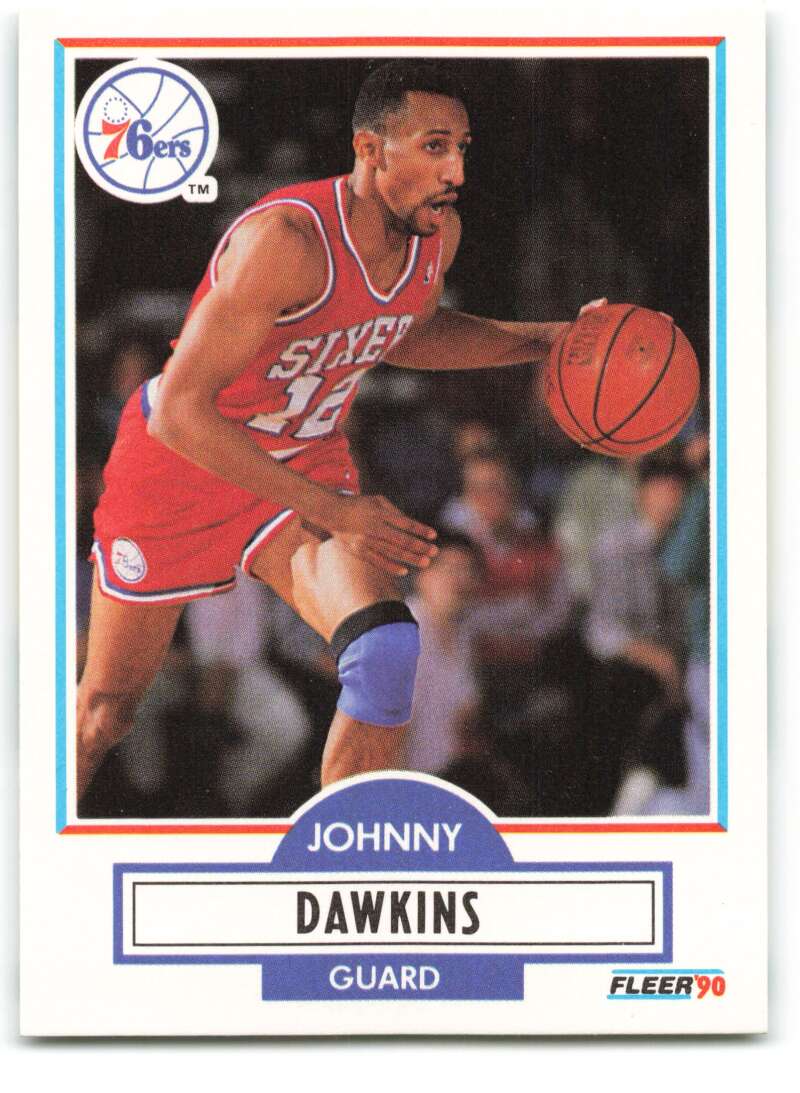 1990-91 Fleer #141 Johnny Dawkins NM-MT