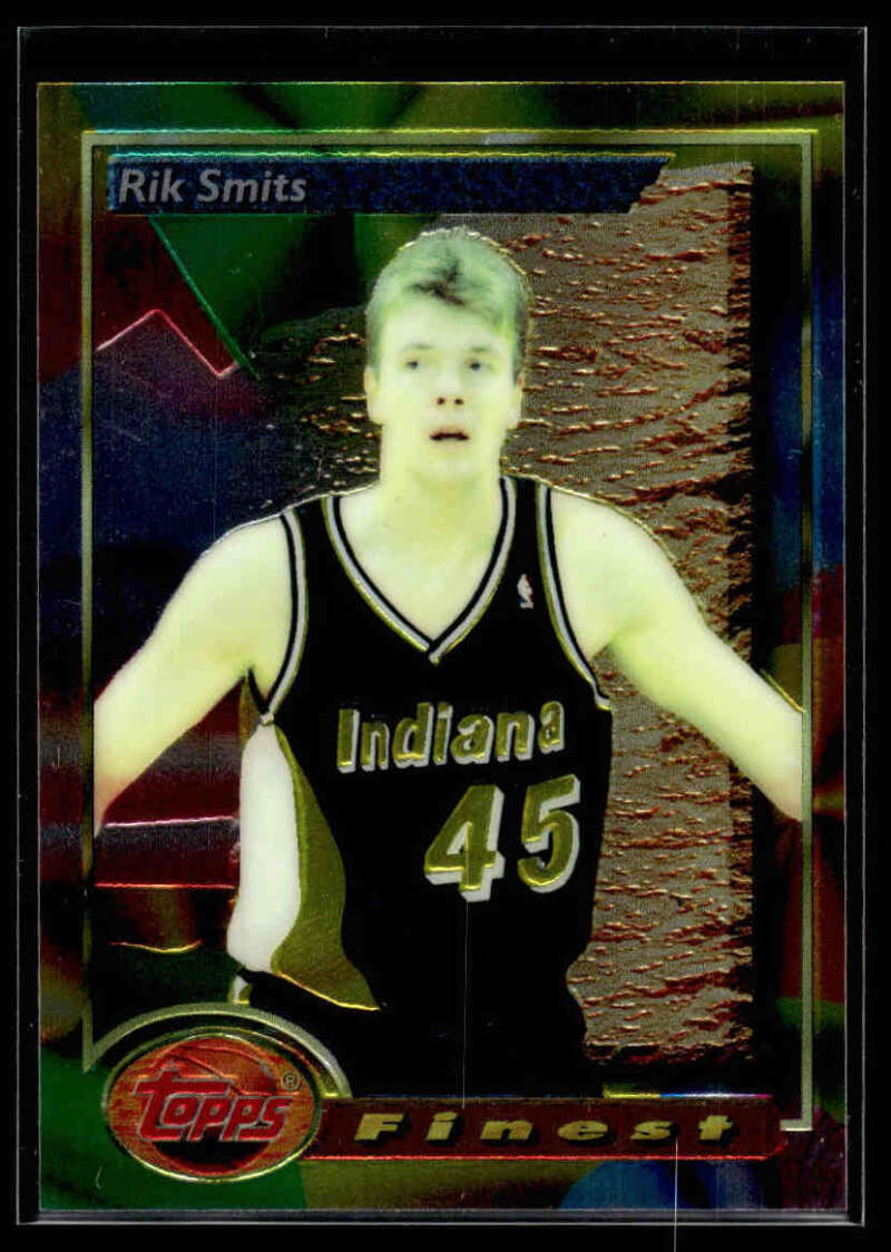 1993-94 Topps Finest #132 Rik Smits Indiana Pacers 
