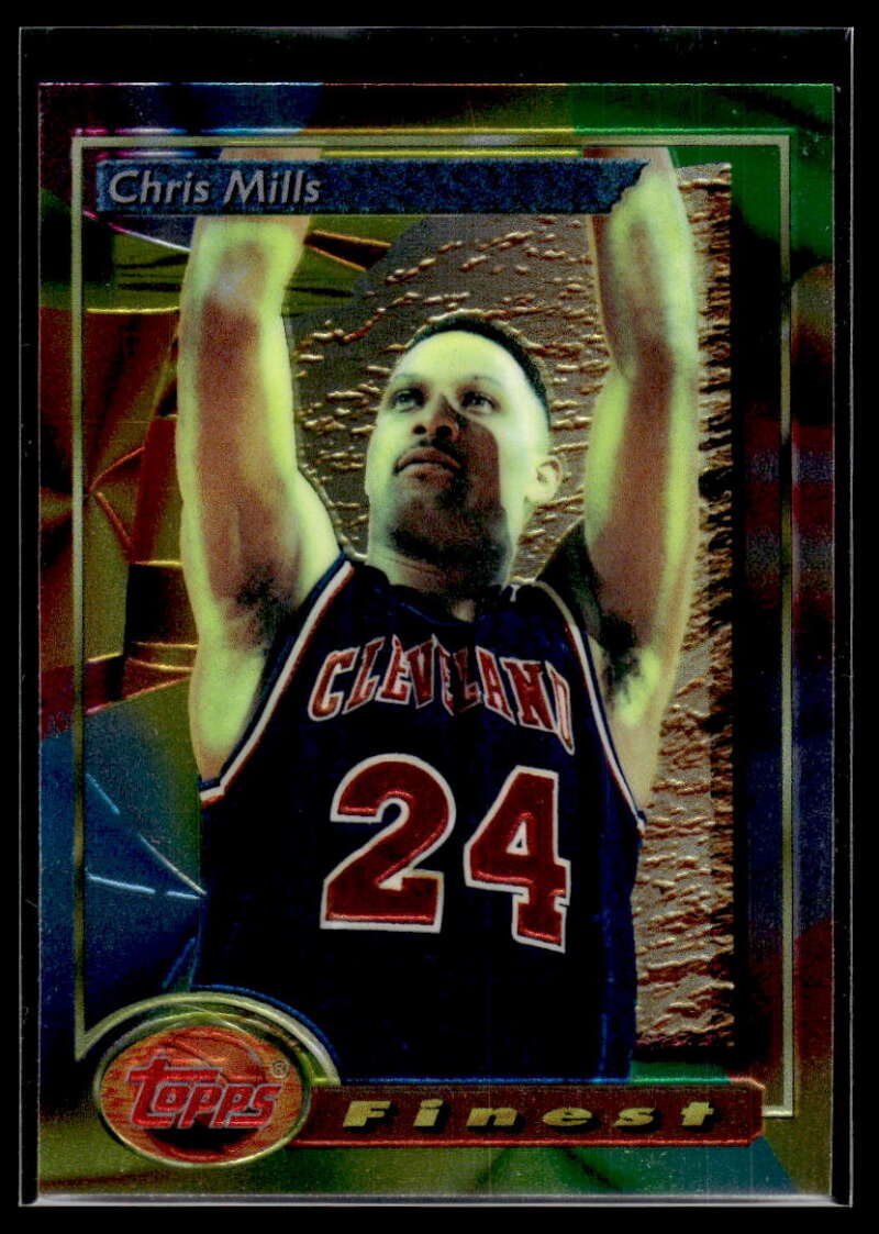 1993-94 Topps Finest #133 Chris Mills NM-MT RC Rookie Cleveland Cavaliers Basketball 