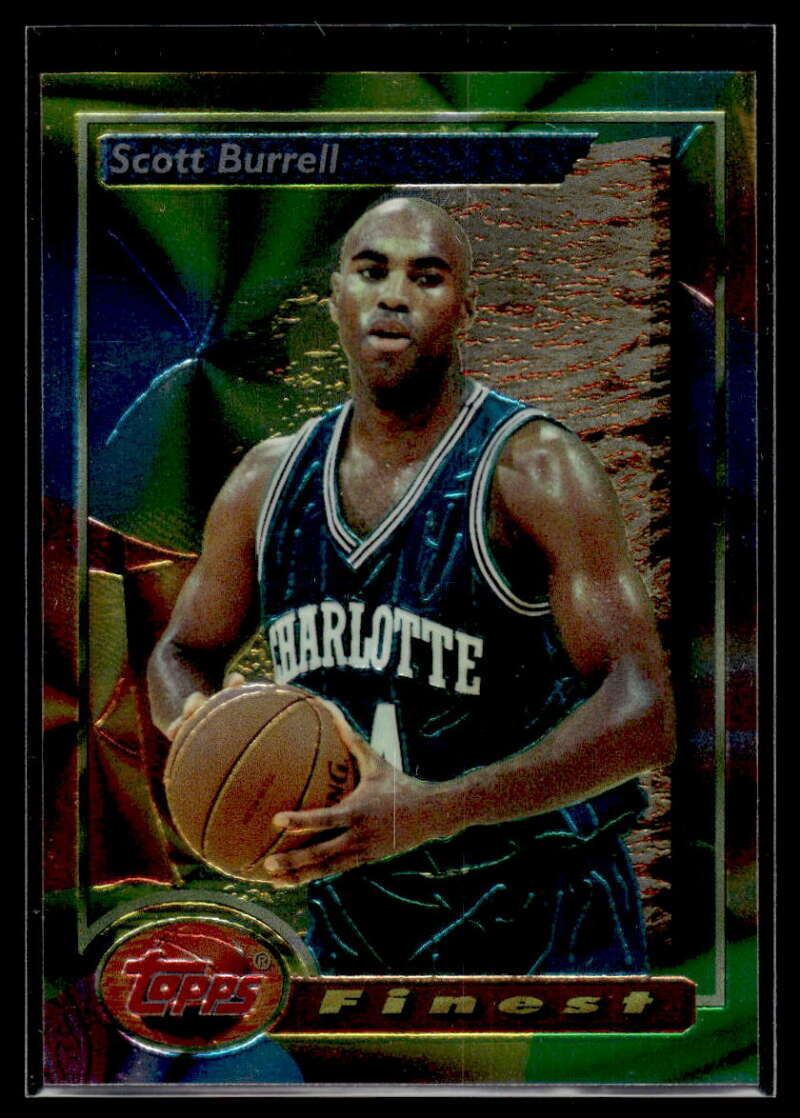 1993-94 Topps Finest #178 Scott Burrell NM-MT RC Rookie Basketball 
