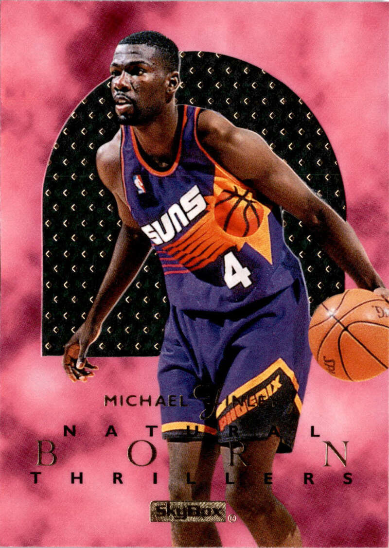 1995-96 SkyBox E-XL Natural Born Thrillers