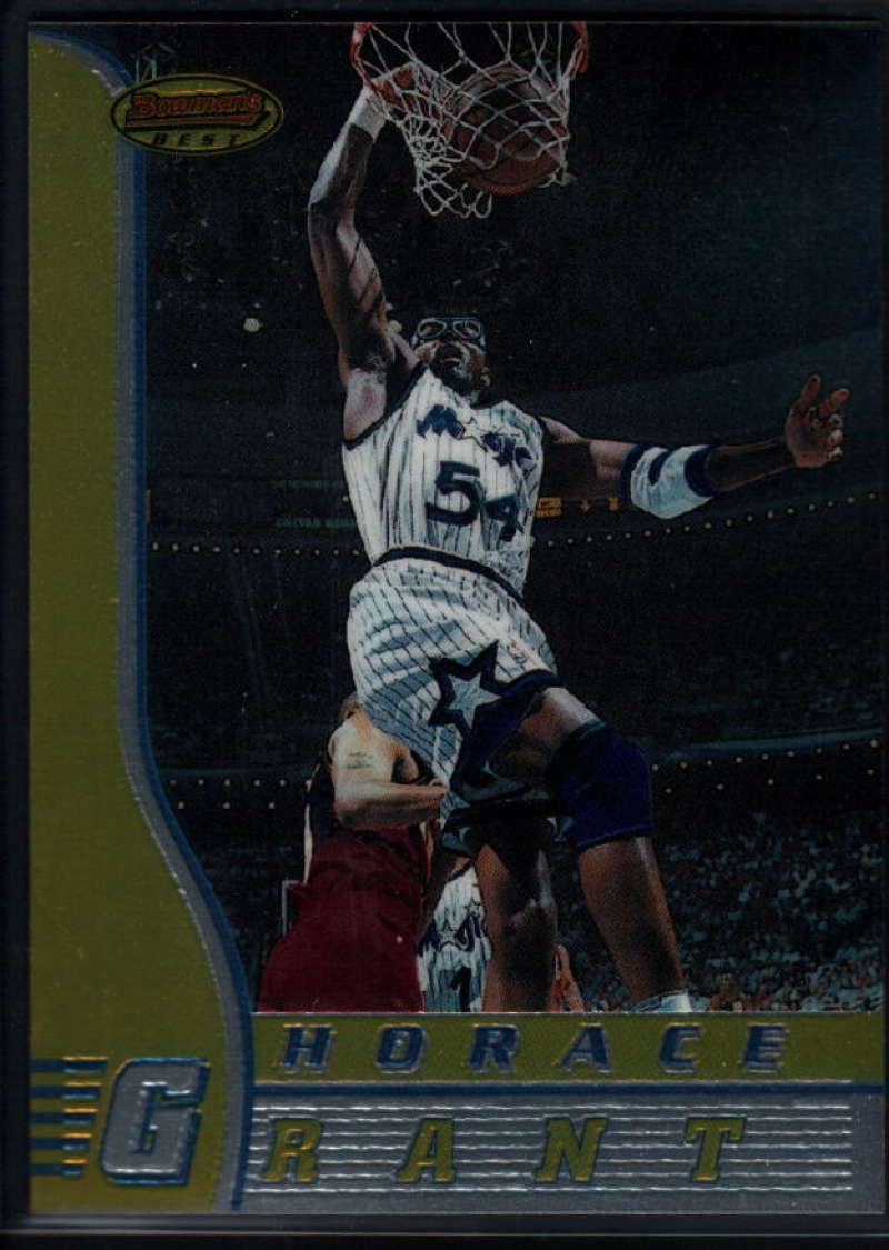 1996-97 Bowman's Best #5 Horace Grant NM-MT Orlando Magic Basketball 