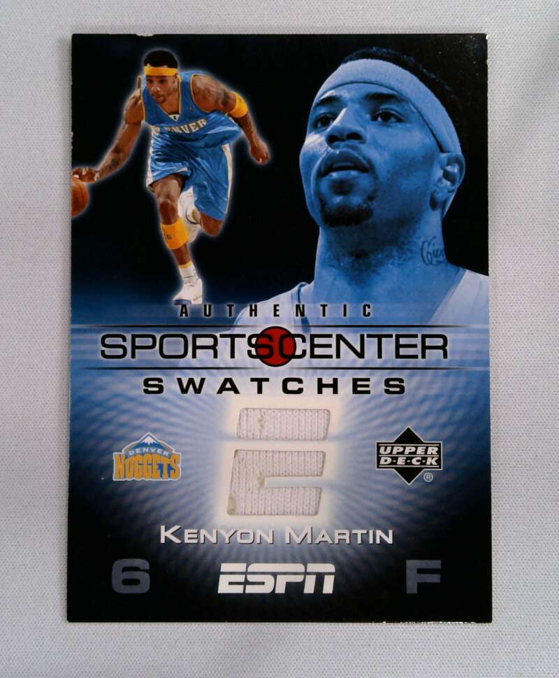 2005-06 Upper Deck ESPN Sports Center Swatches