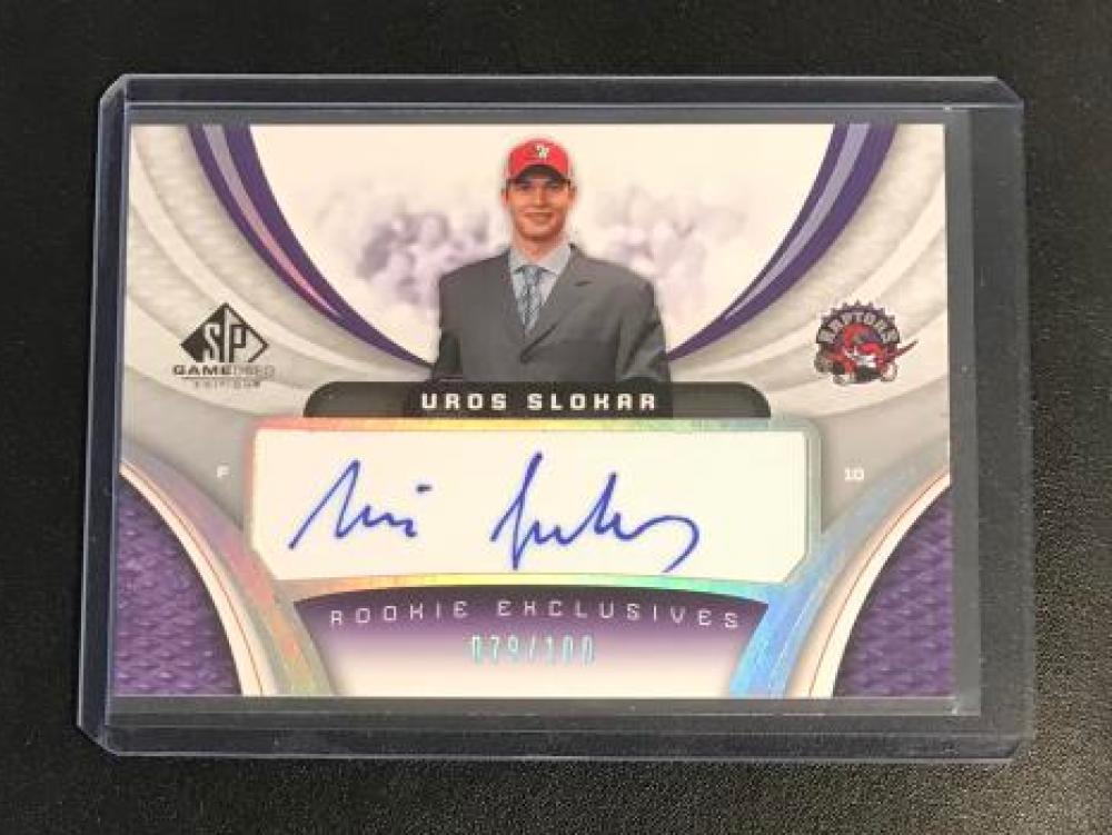 2005-06 SP Game Used Rookie Exclusive Autographs