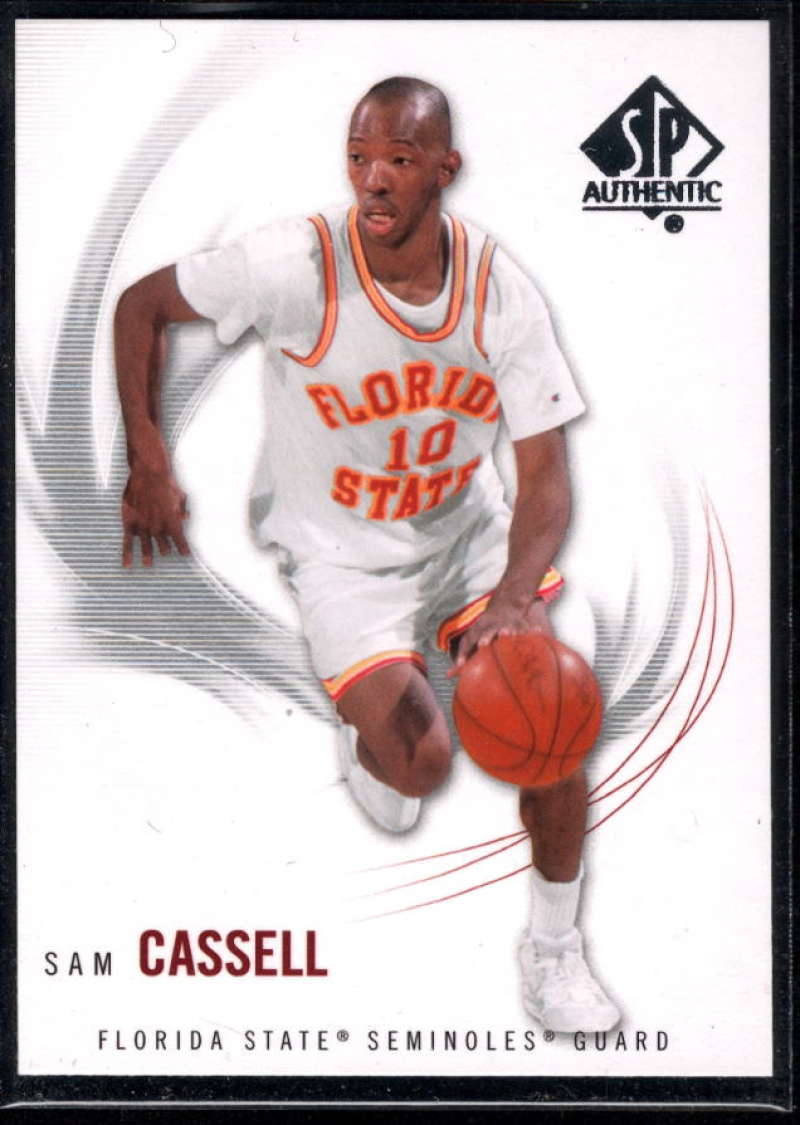 2010-11 SP Authentic Basketball #70 Sam Cassell Official NCAA Trading Card From Upper Deck