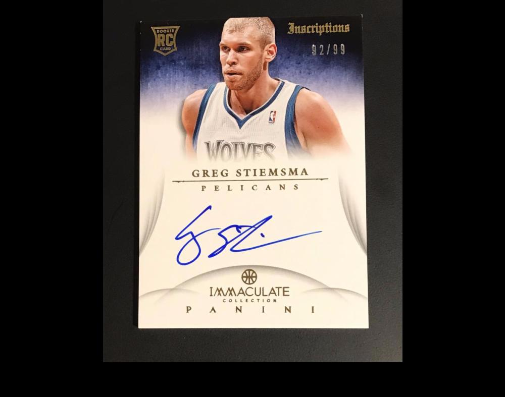 2012-13 Panini Immaculate Collection Inscriptions