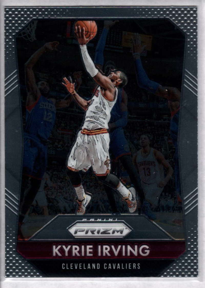 2015-16 Panini Prizm Basketball #115 Kyrie Irving Cleveland Cavaliers  Official NBA Trading Card