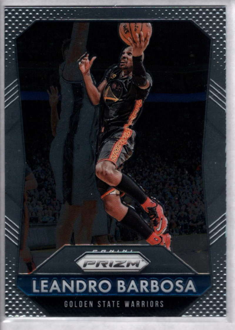 2015-16 Panini Prizm Basketball #137 Leandro Barbosa Golden State Warriors  Official NBA Trading Card