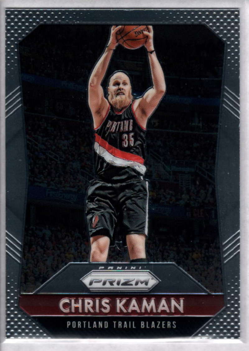 2015-16 Panini Prizm Basketball #189 Chris Kaman Portland Trail Blazers  Official NBA Trading Card