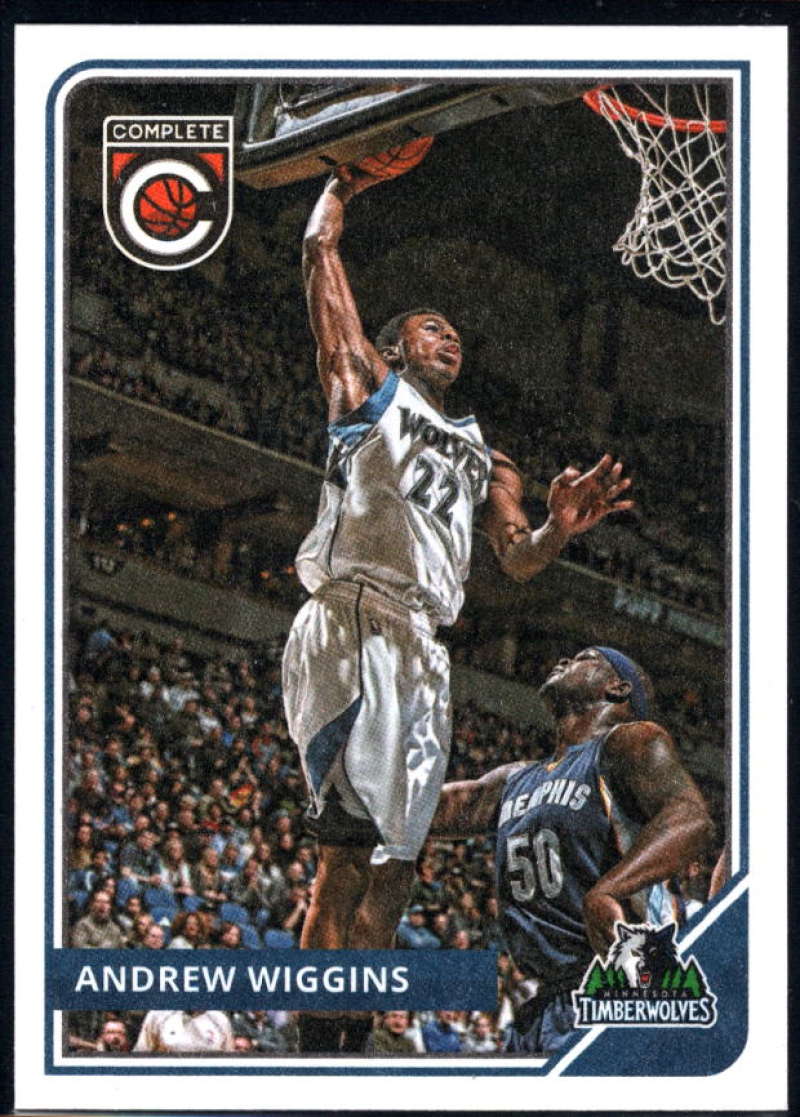2015-16 Complete Basketball #206 Andrew Wiggins Minnesota Timberwolves  Official NBA Trading Card made by Panini