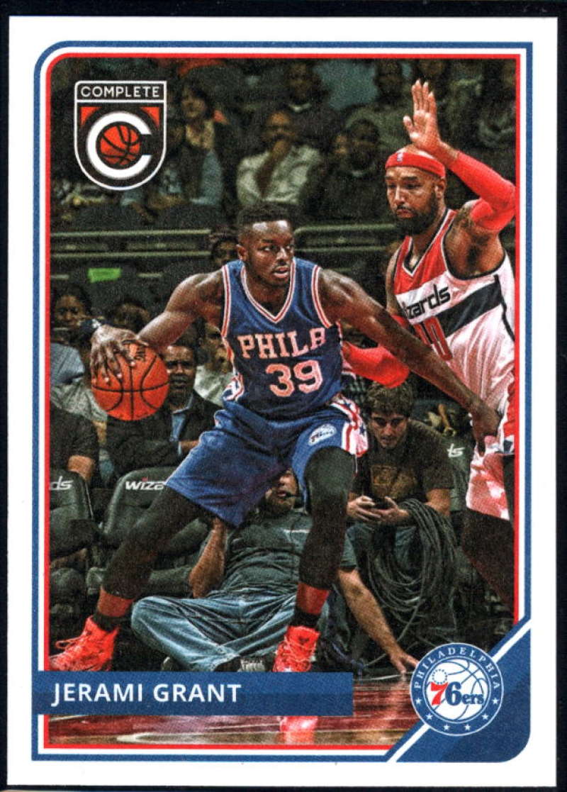 2015-16 Complete Basketball #210 Jerami Grant Philadelphia 76ers  Official NBA Trading Card made by Panini
