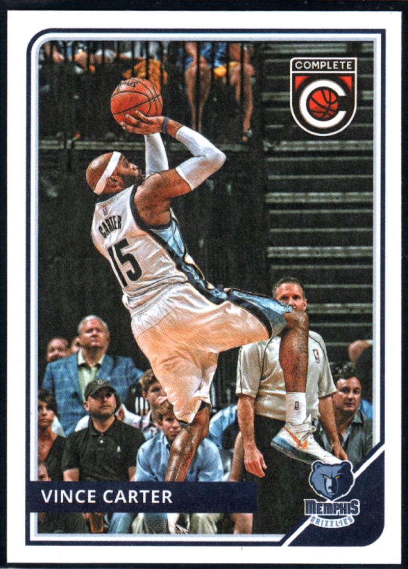 2015-16 Complete Basketball #228 Vince Carter Memphis Grizzlies  Official NBA Trading Card made by Panini