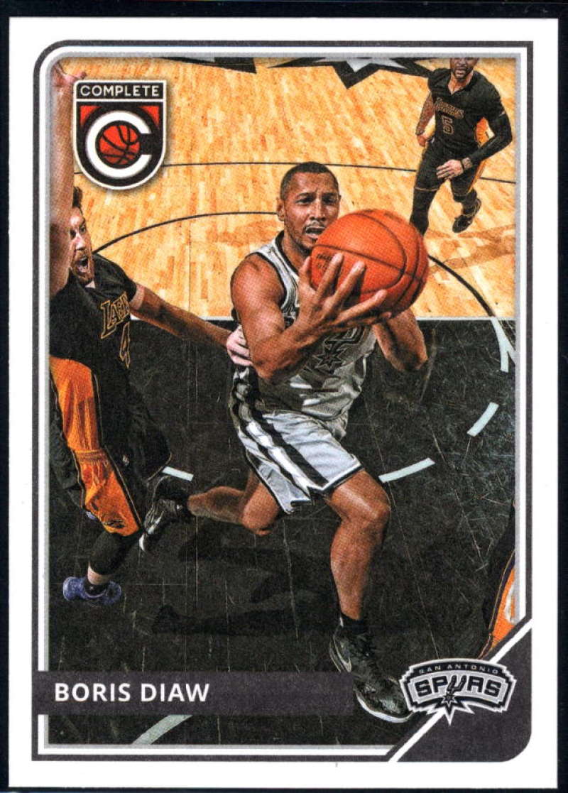 2015-16 Complete Basketball #237 Boris Diaw San Antonio Spurs  Official NBA Trading Card made by Panini