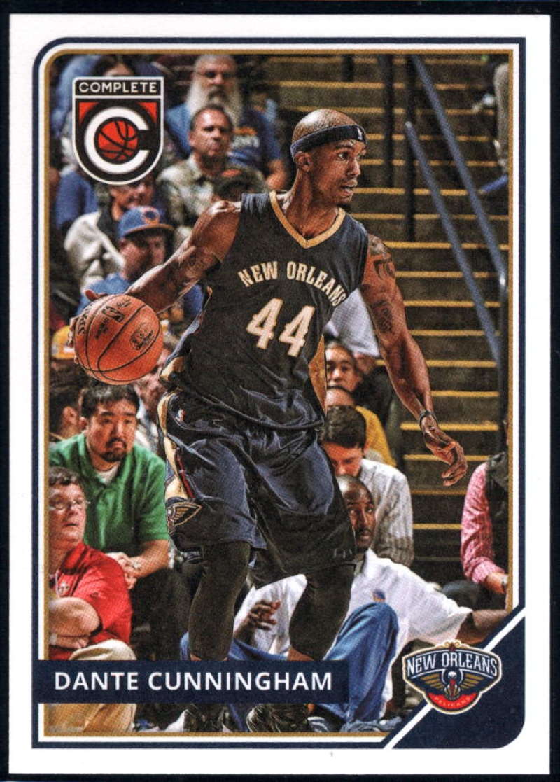 2015-16 Complete Basketball #279 Dante Cunningham New Orleans Pelicans  Official NBA Trading Card made by Panini