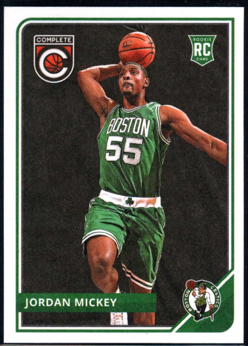 2015-16 Complete Basketball #293 Jordan Mickey Boston Celtics  Official NBA RC Rookie Card made by Panini