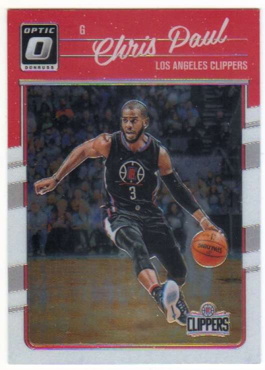 2016-17 Donruss Optic Basketball #25 Chris Paul Los Angeles Clippers Official Panini NBA Trading Card