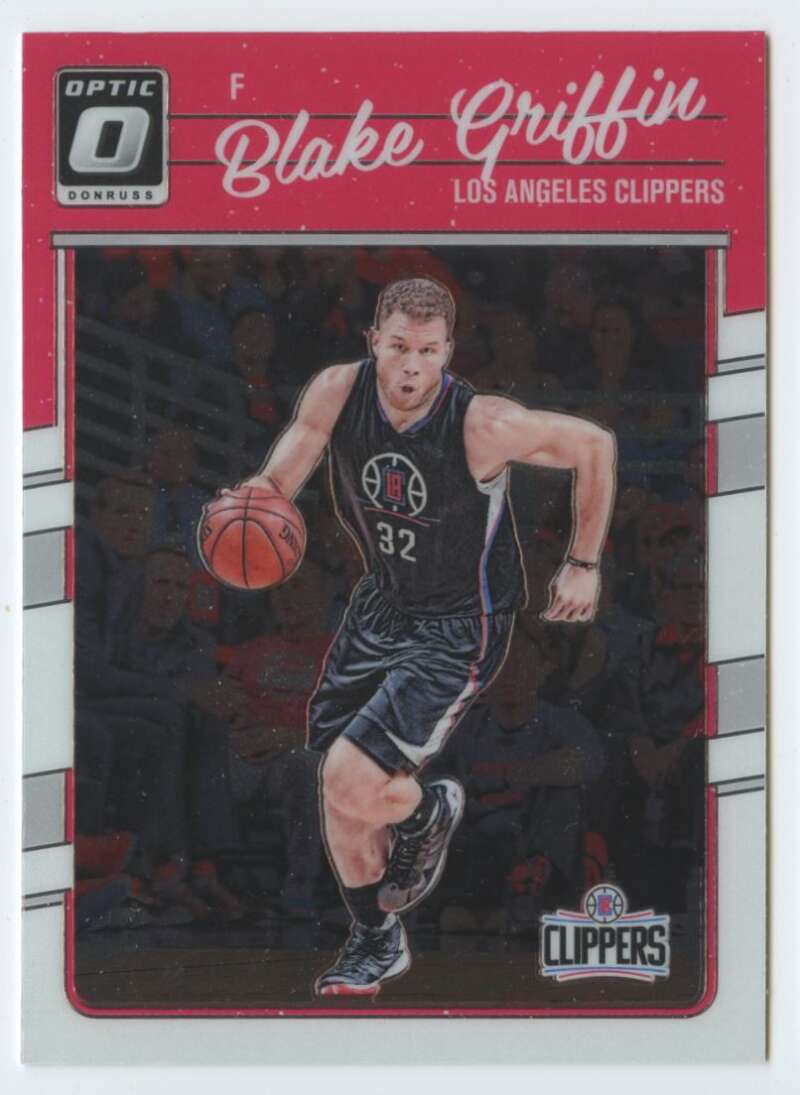 2016-17 Donruss Optic Basketball #27 Blake Griffin Los Angeles Clippers Official NBA Trading Card From Panini America