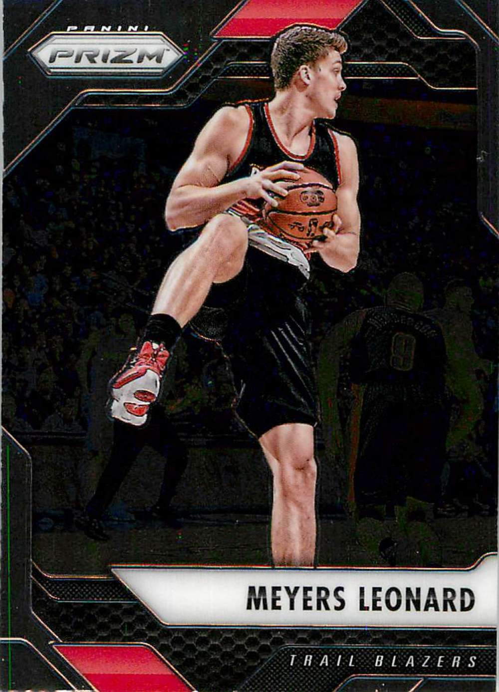 2016-17 Panini Prizm Basketball #277 Meyers Leonard Portland Trail Blazers Official NBA Trading Card