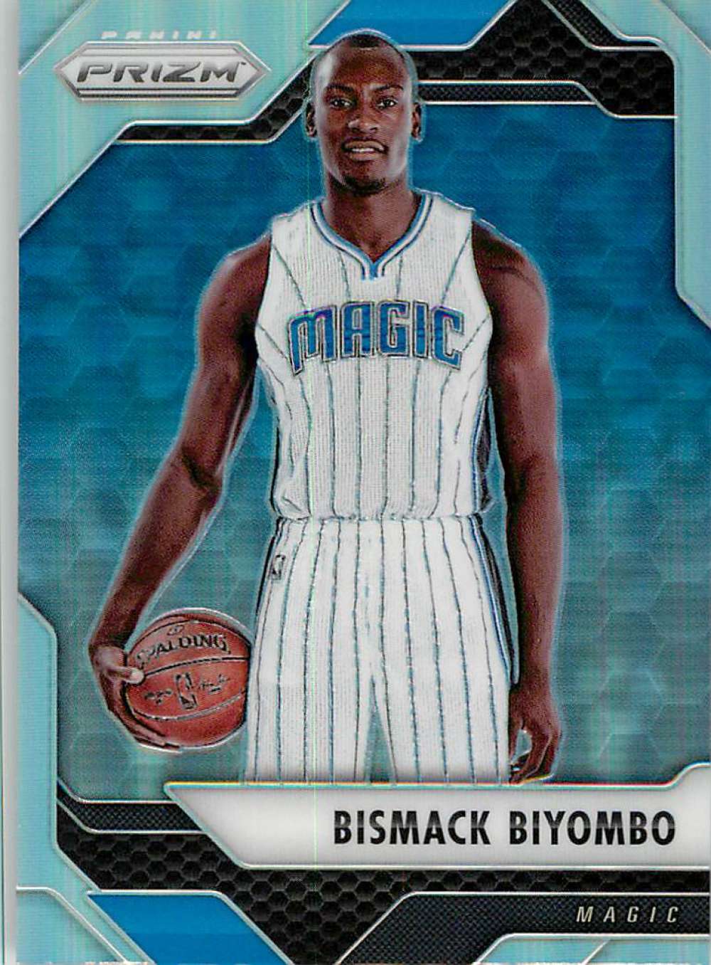 2016-17 Panini Prizm Silver Refractor #145 Bismack Biyombo Orlando Magic Official NBA Trading Card