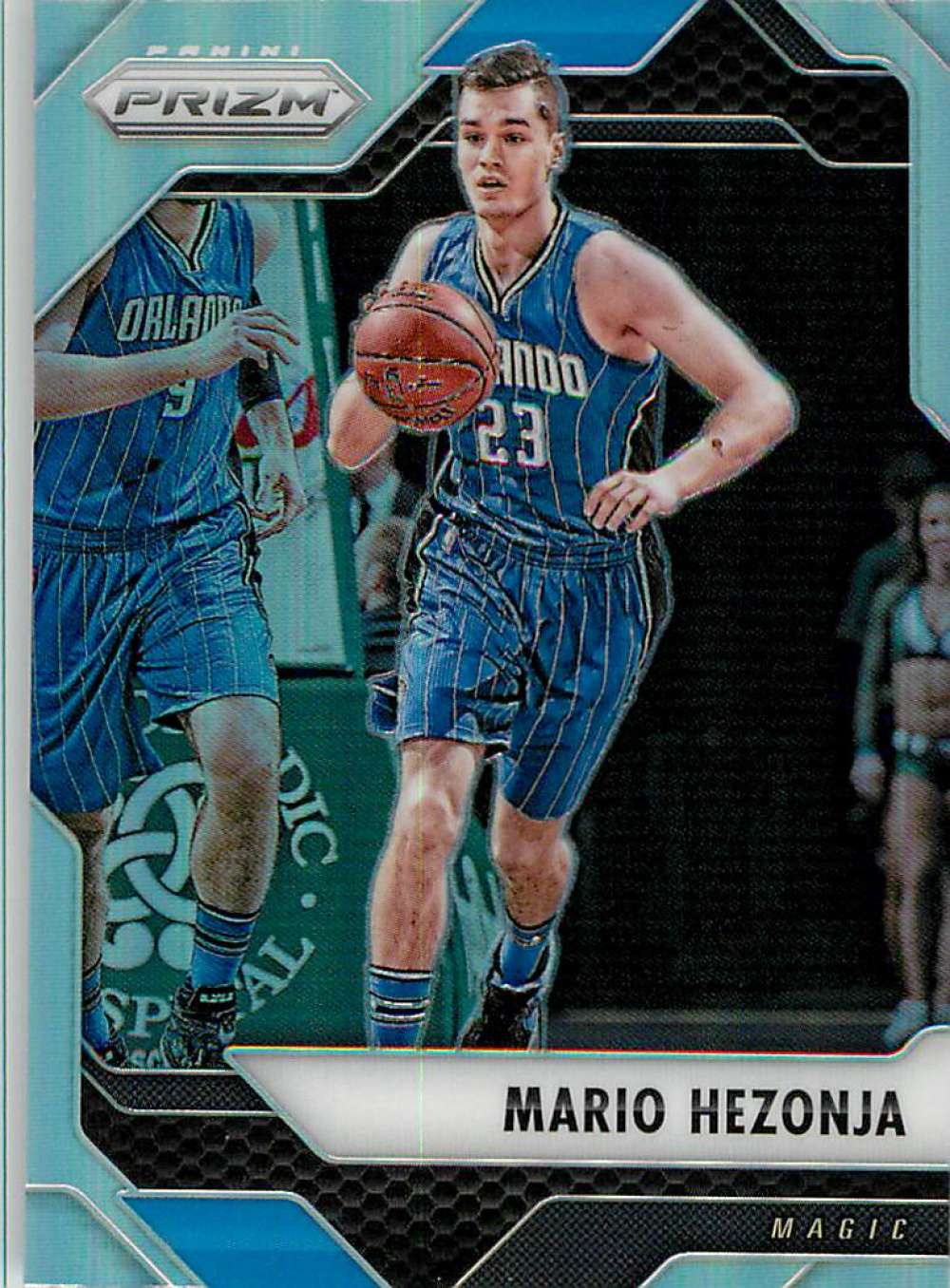 2016-17 Panini Prizm Silver Refractor #147 Mario Hezonja Orlando Magic Official NBA Trading Card