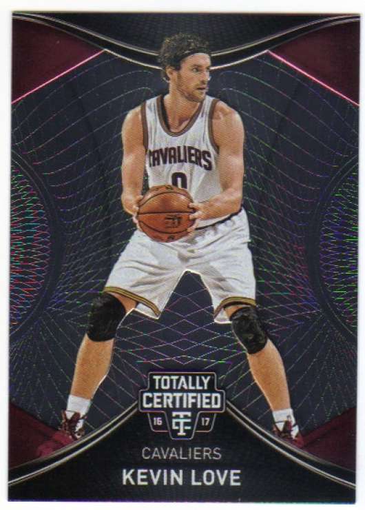 2016-17 Panini Totally Certified #45 Kevin Love NM-MT 