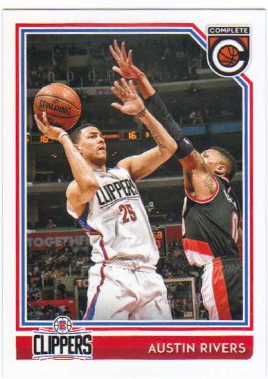 2016-17 Panini Complete Basketball #77 Austin Rivers Los Angeles Clippers  Official NBA Trading Card