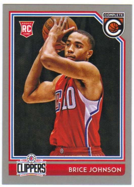 2016-17 Panini Complete Basketball SILVER #71 Brice Johnson Los Angeles Clippers  RC Rookie  Official NBA Trading Card