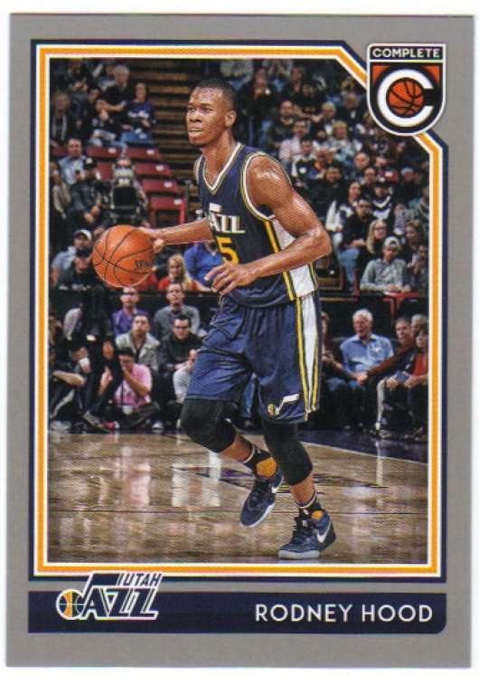 2016-17 Panini Complete Basketball SILVER #140 Rodney Hood Utah Jazz  Official NBA Trading Card
