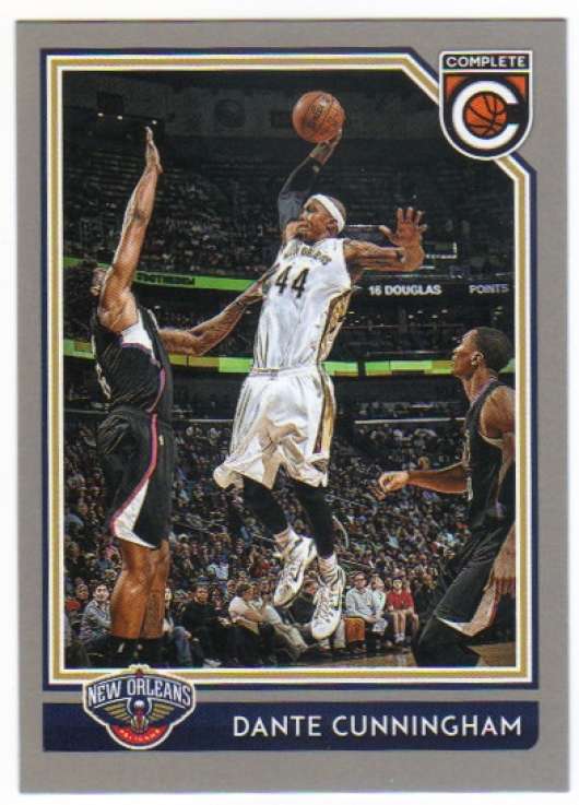 2016-17 Panini Complete Basketball SILVER #251 Dante Cunningham New Orleans Pelicans  Official NBA Trading Card