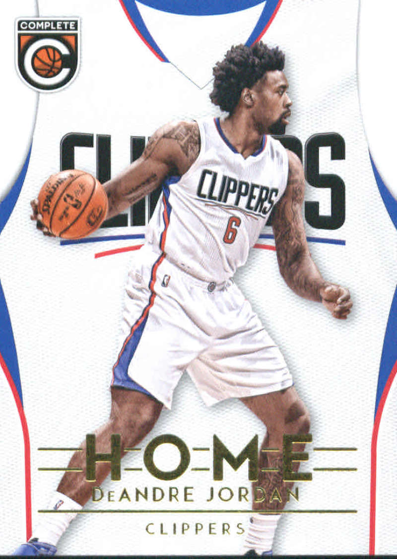 2016-17 Panini Complete Basketball Home #2 DeAndre Jordan Los Angeles Clippers  Official NBA Trading Card