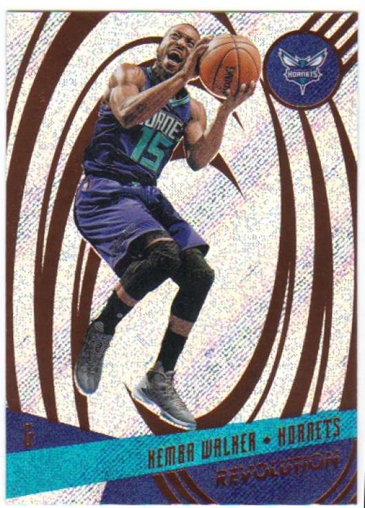 2016-17 Revolution Basketball #95 Kemba Walker Charlotte Hornets Official NBA Card From Panini America