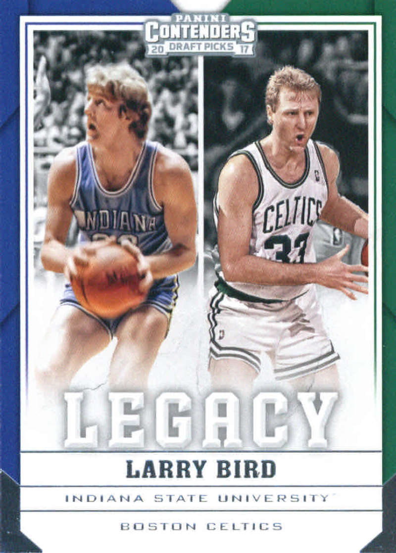 2017-18 Panini Contenders Draft Picks Legacy #25 Larry Bird Boston Celtics/Indiana State Sycamores