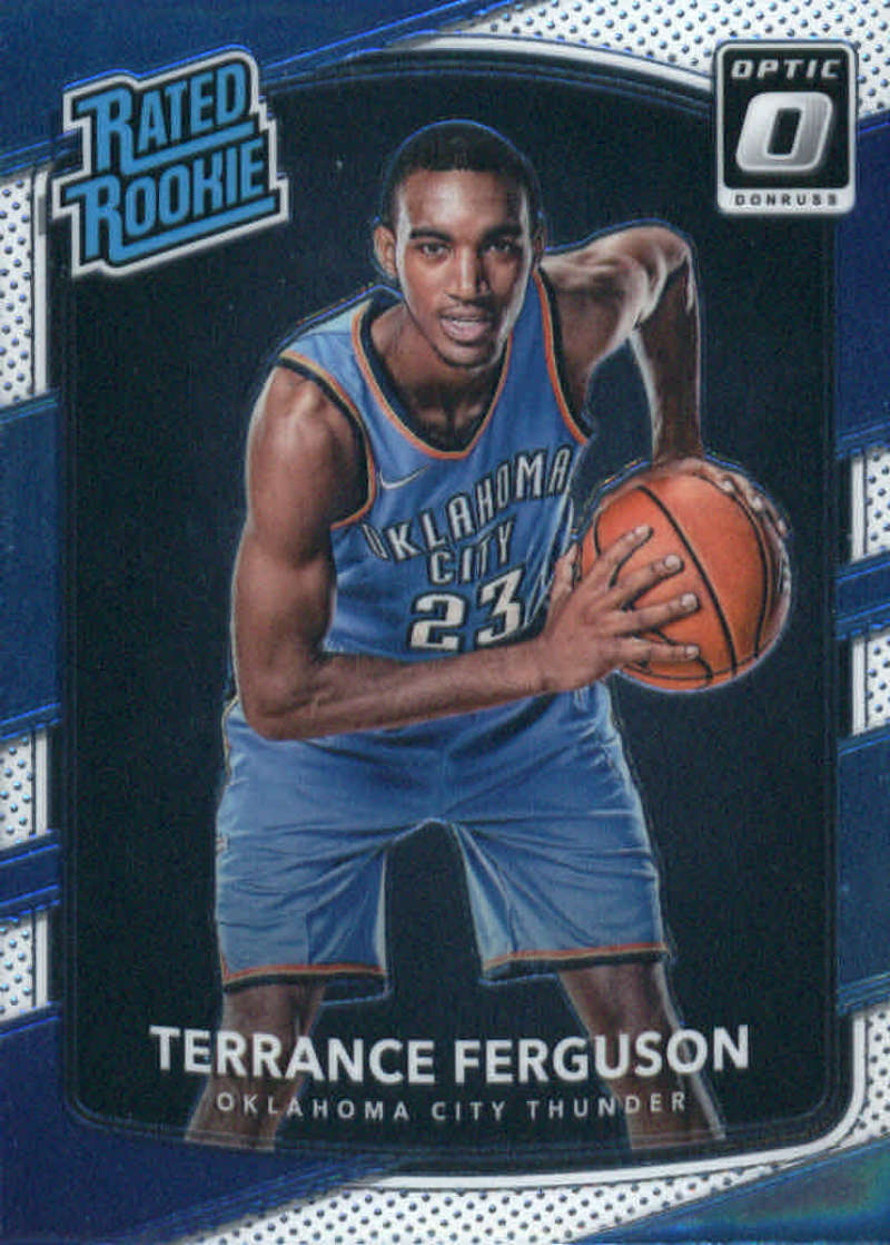 Basketball NBA 2017-18 Optic #180 Terrance Ferguson Rated Rookie  Thunder