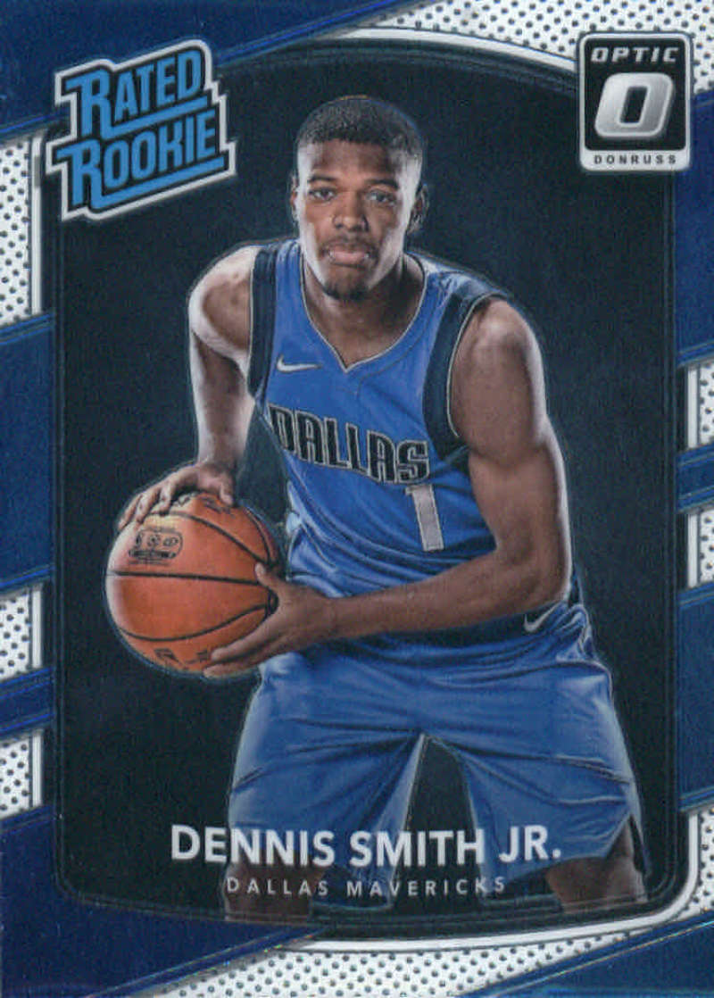2017-18 Donruss Optic #192 Dennis Smith Jr. Dallas Mavericks Rated Rookie Basketball Card