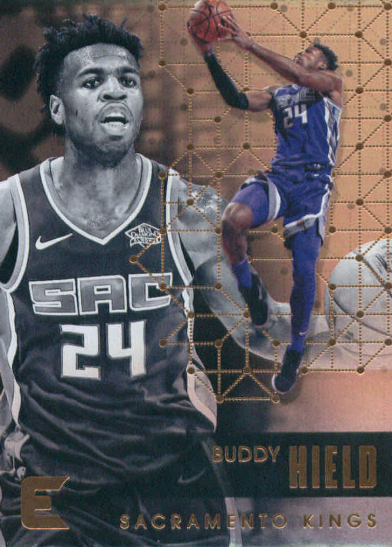 2017-18 Panini Essentials #67 Buddy Hield Sacramento Kings NBA Basketball Card