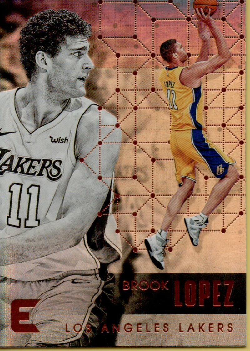 2017-18 Panini Essentials #82 Brook Lopez Los Angeles Lakers NBA Basketball Card