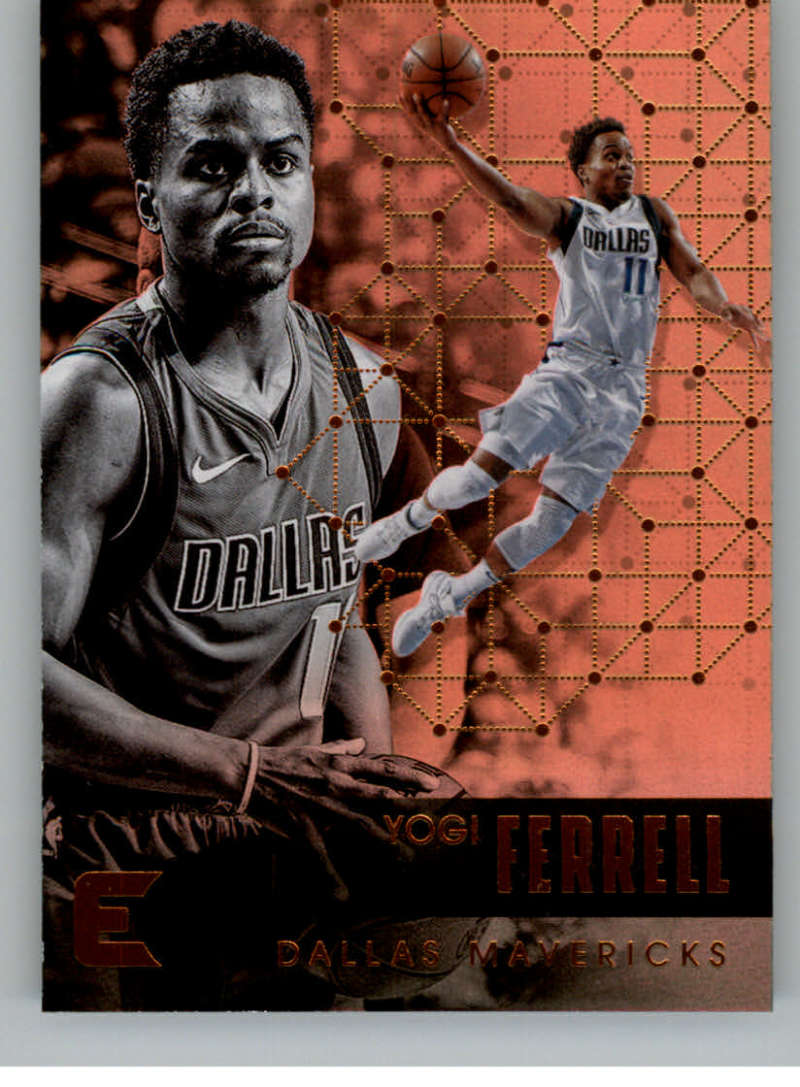 2017-18 Panini Essentials #108 Yogi Ferrell Dallas Mavericks NBA Basketball Card