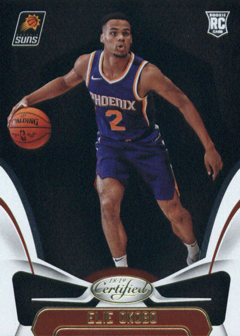 2018-19 Certified Basketball #181 Elie Okobo Phoenix Suns  RC Rookie Official NBA Trading Card (made by Panini)