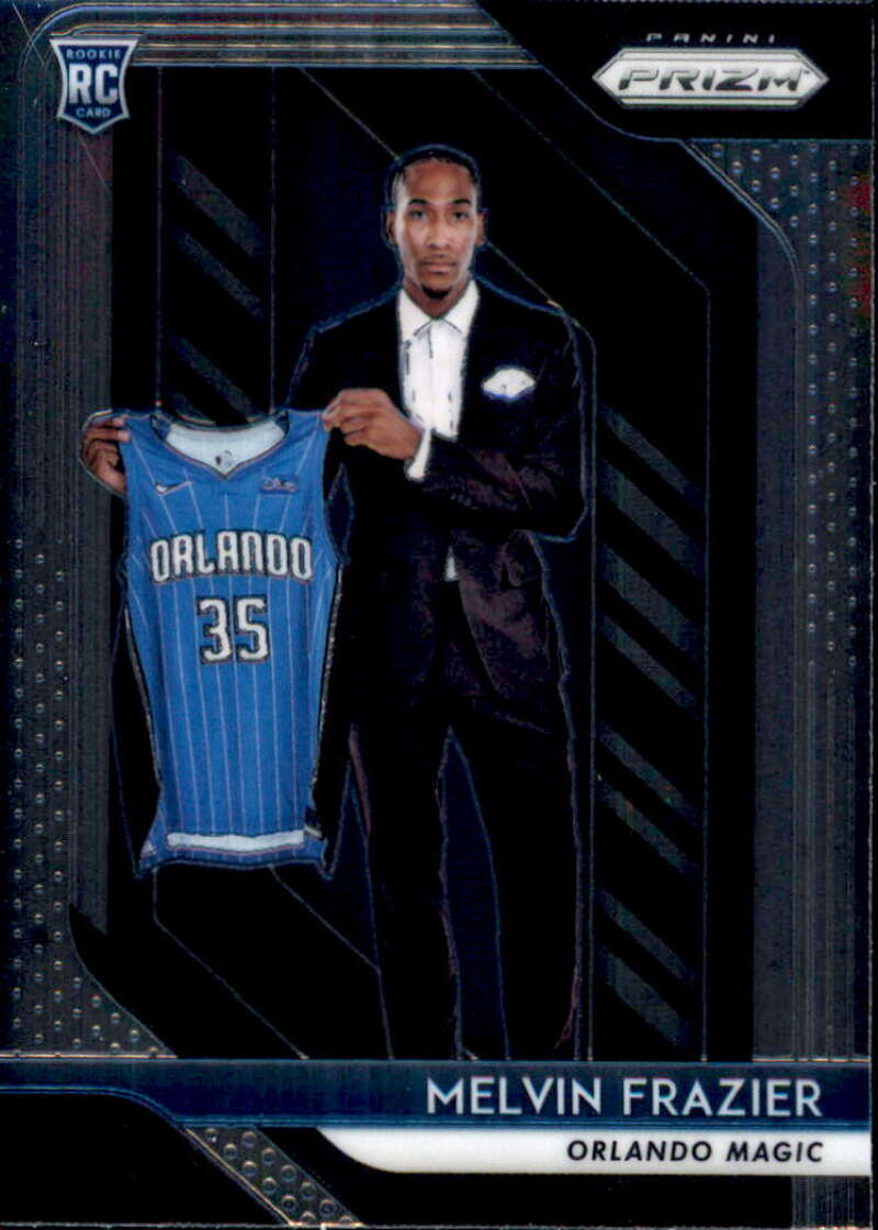 2018-19 Prizm Basketball #109 Melvin Frazier Jr. Orlando Magic RC Rookie Official NBA Trading Card From Panini