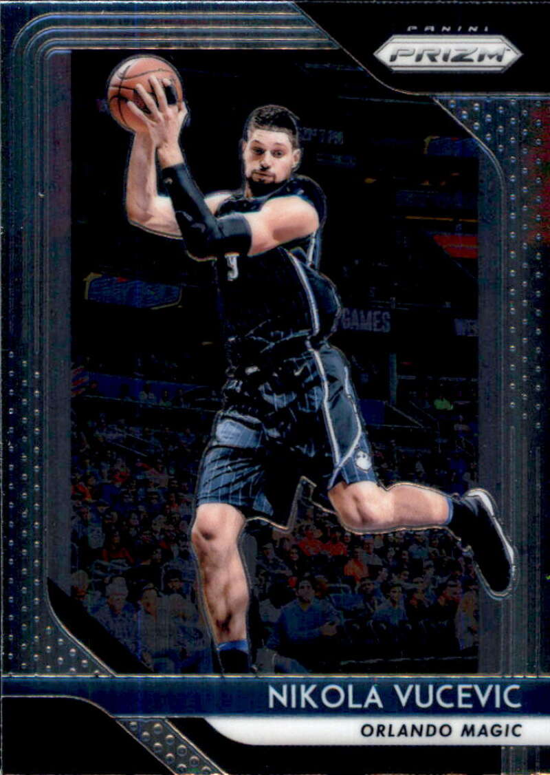 2018-19 Prizm Basketball #169 Nikola Vucevic Orlando Magic Official NBA Trading Card From Panini