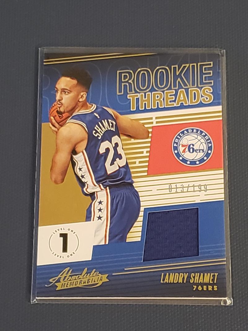 2018-19 Panini Absolute Rookie Threads