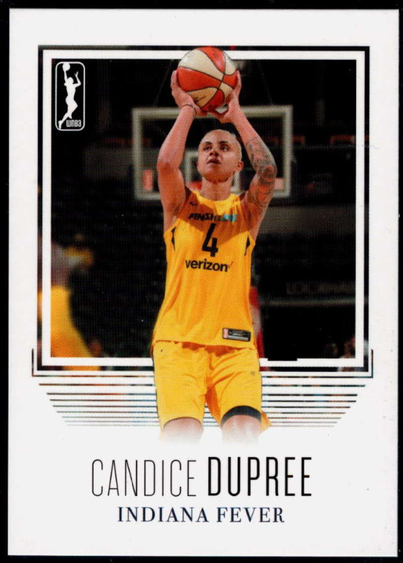 2018 Rittenhouse WNBA #38 Candice Dupree NM-MT+ Indiana Fever 