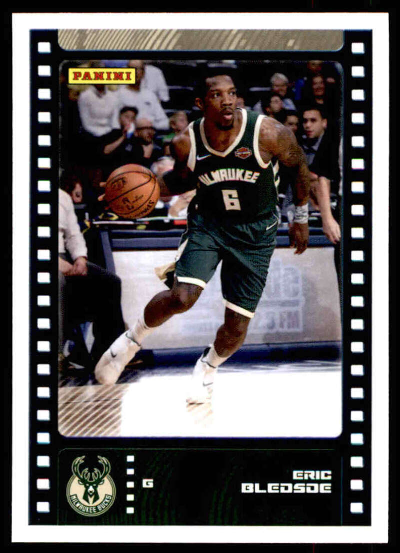 2019-20 Panini NBA Stickers Trading Cards Eric Bledsoe #43 NM Near Mint Bucks