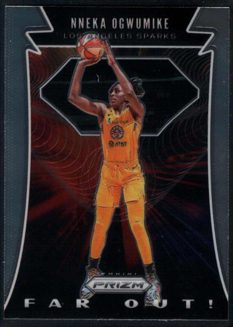 2020 Panini Prizm WNBA Far Out #3 Nneka Ogwumike Los Angeles Sparks  Basketball Trading Card