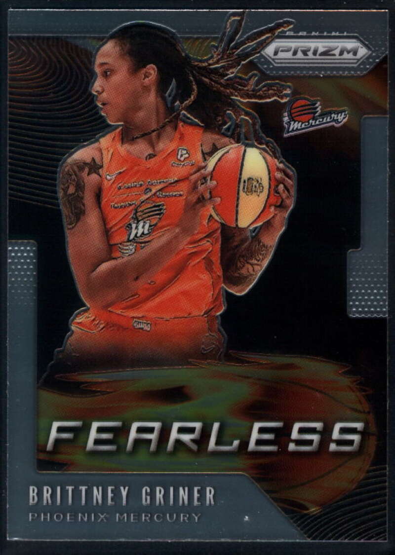 2020 Panini Prizm WNBA Fearless #7 Brittney Griner Phoenix Mercury  Basketball Trading Card