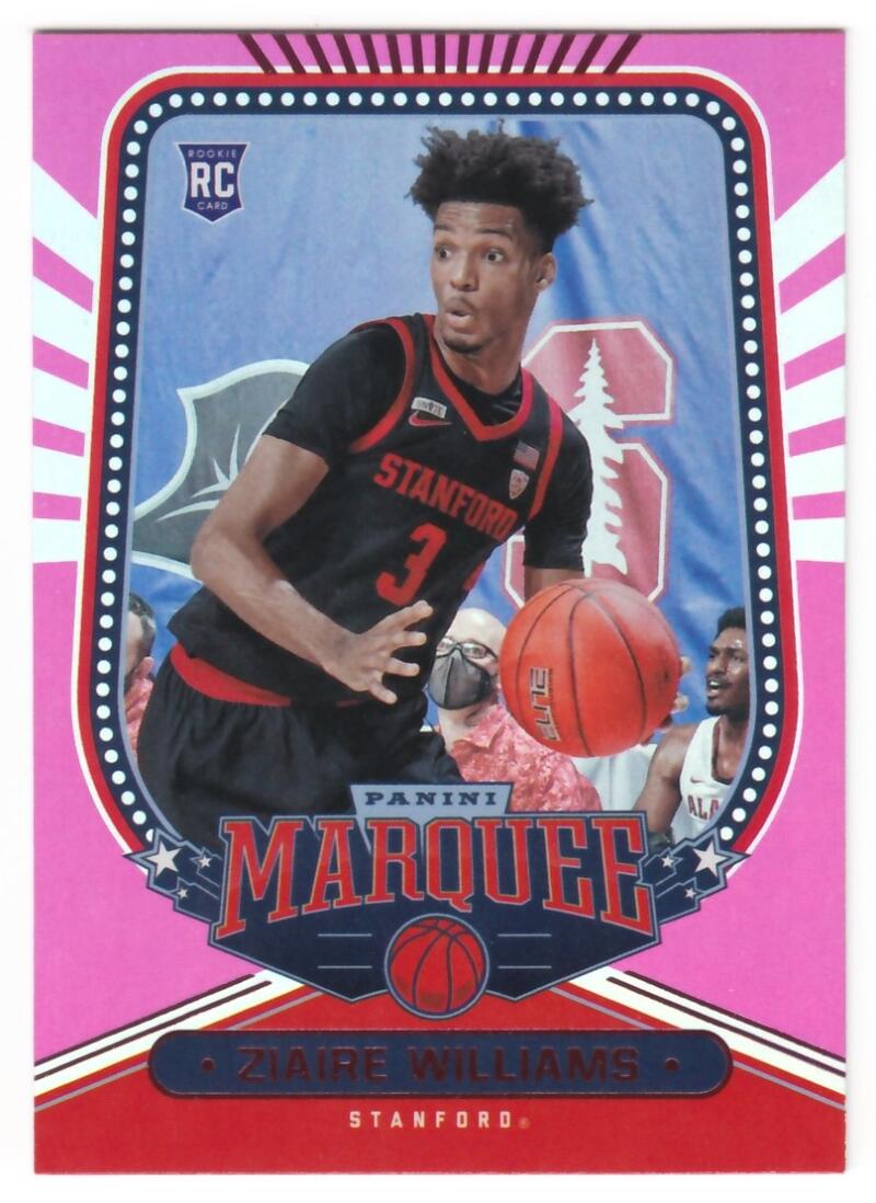 2021-22 Panini Chronicles Draft Picks Marquee Base Pink