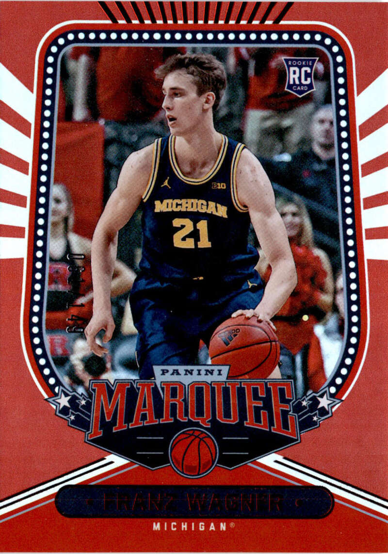 2021-22 Panini Chronicles Draft Picks Marquee Base Red